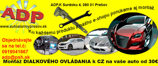 montáž diaľkového ovládania k centrálnemu zamykaniu, ADP K Surdoku 4, Prešov montáž diaľkového ovládania k centrálnemu zamykaniu